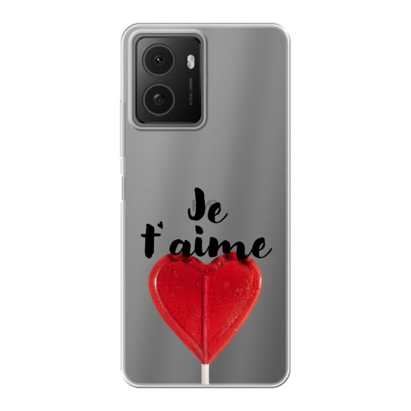 Funda flexible HMD Pulse / Pulse+ / Pulse Pro con piruleta en forma de corazón - Je t'aime