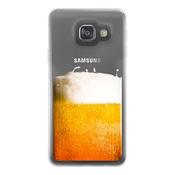 Coque Samsung Galaxy A3 (2016) flexible avec Bière Fraîchement Tirée - Imprimé bière