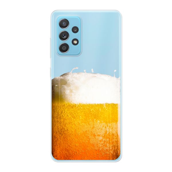 Flexibel Samsung Galaxy A53 5G hoesje met Vers Getapt Biertje - Bierprint