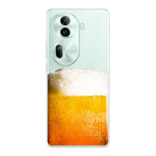 Coque Oppo Reno 11 Pro flexible avec Bière Fraîchement Tirée - Imprimé bière