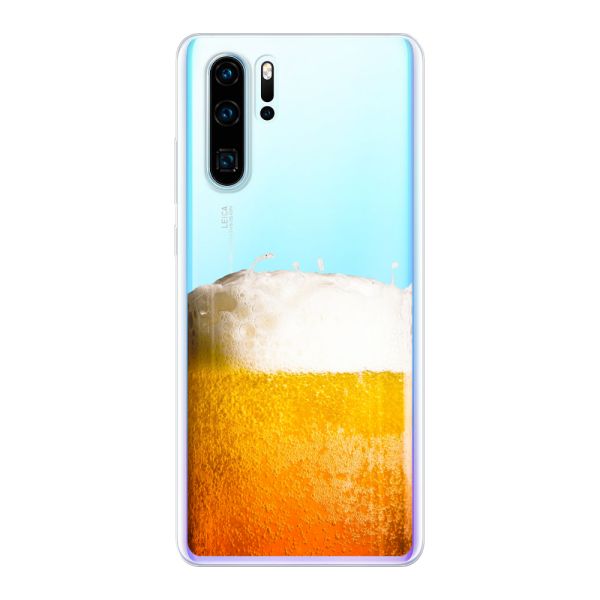 Coque Huawei P30 Pro flexible avec Bière Fraîchement Tirée - Imprimé bière