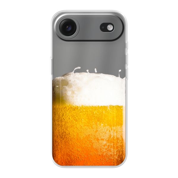 Flexibel iPhone Air hoesje met Vers Getapt Biertje - Bierprint