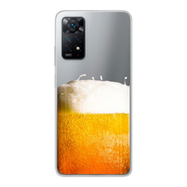 Coque Xiaomi Redmi Note 11 Pro / Note 11 Pro 5G flexible avec Bière Fraîchement Tirée - Imprimé bière