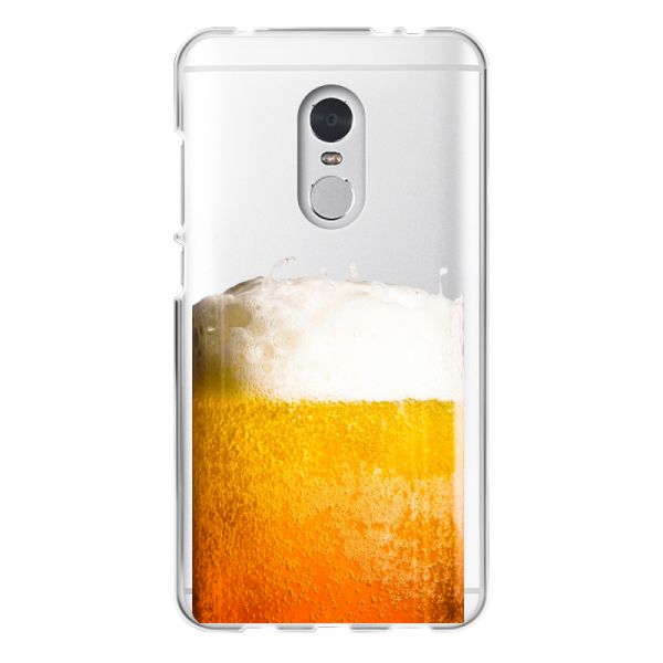 Coque Xiaomi Redmi 5 flexible avec Bière Fraîchement Tirée - Imprimé bière