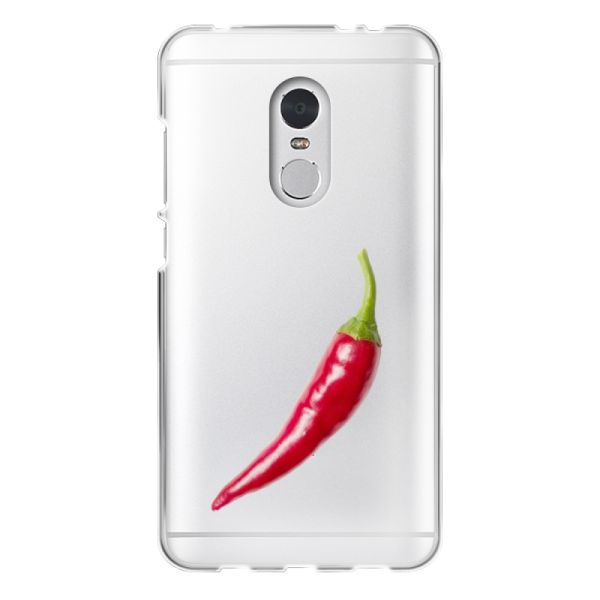 Flexibel Xiaomi Redmi 5 hoesje met Rode Peper - Pittig Design