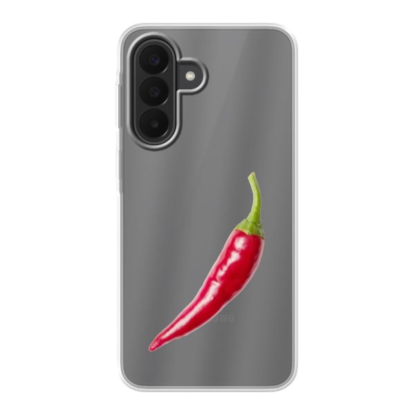 Coque Samsung Galaxy A27 flexible avec piment rouge - Design épicé