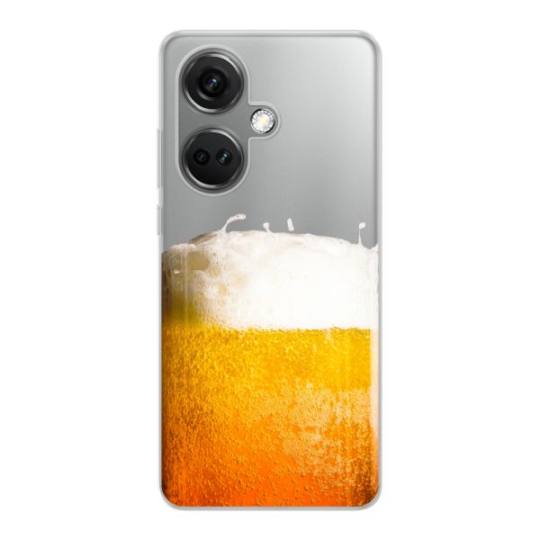 Funda OnePlus Nord CE 3 (5G) flexible transparente con Cerveza Recién Tirada - Estampado de cerveza