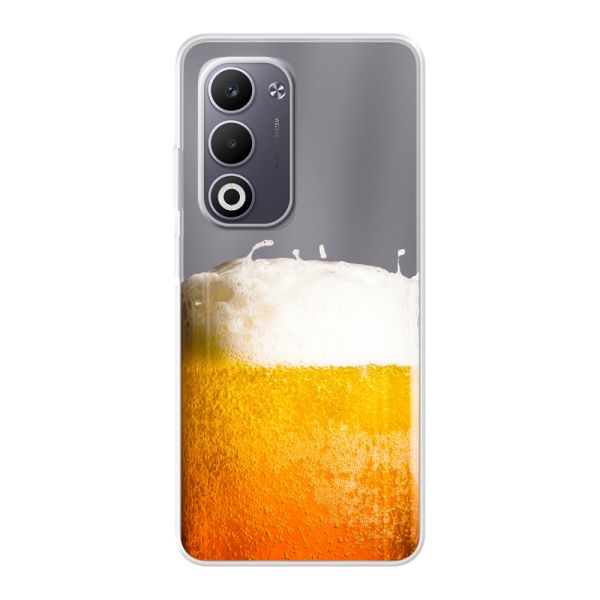 Funda Oppo A5 flexible transparente con Cerveza Recién Tirada - Estampado de cerveza