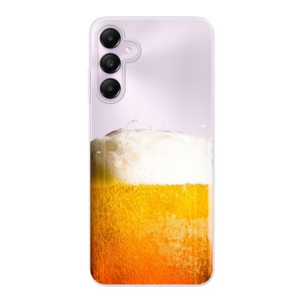 Funda Samsung Galaxy A05s flexible transparente con Cerveza Recién Tirada - Estampado de cerveza