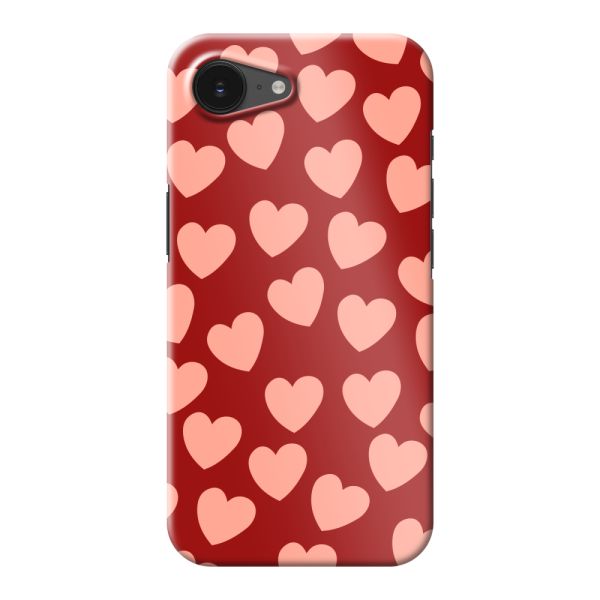 Funda hard case iPhone 17e totalmente impresa con Pequeños Corazones Sutiles