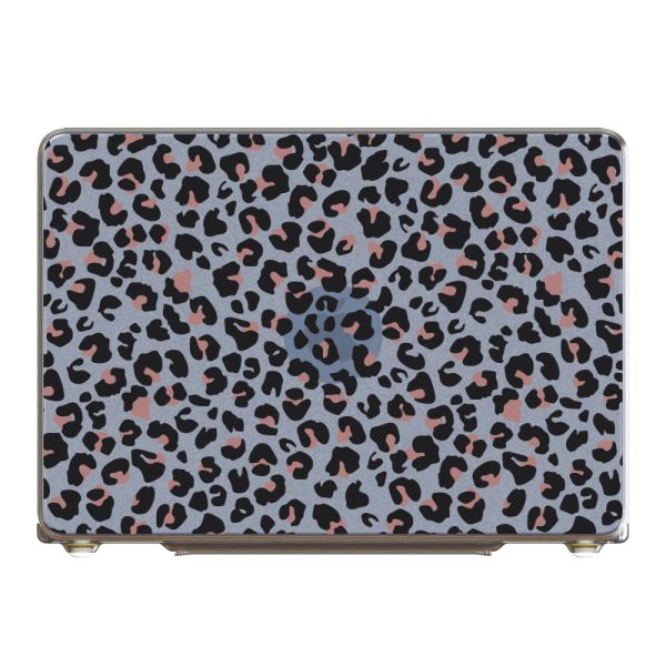 Premium MacBook Neo 13-inch case met Panterprint - Luipaardprint Transparant