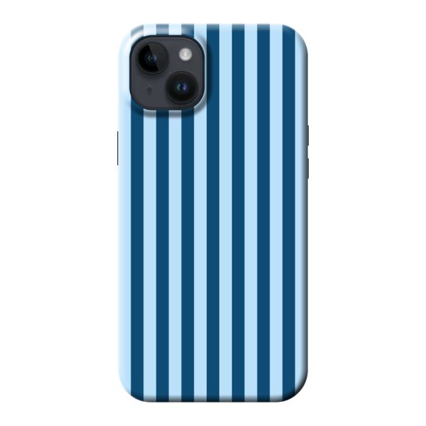 Funda iPhone 14 Plus extra resistente con rayas azules