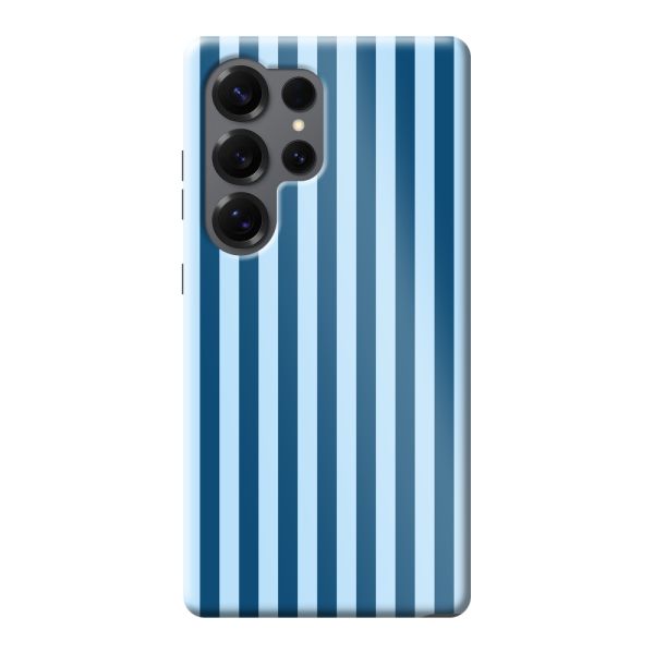 Funda Samsung Galaxy S25 Ultra extra resistente con rayas azules