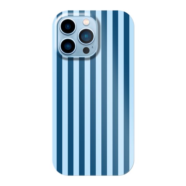 Besonders robuste iPhone 14 Pro Max Hülle mit blauen Streifen