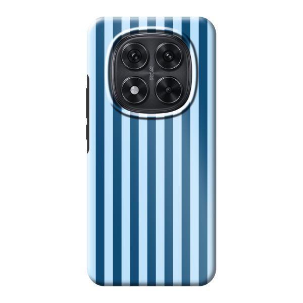 Funda Xiaomi Poco X7 extra resistente con rayas azules