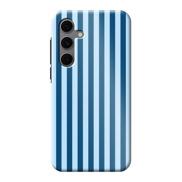 Funda Samsung Galaxy S24 FE extra resistente con rayas azules