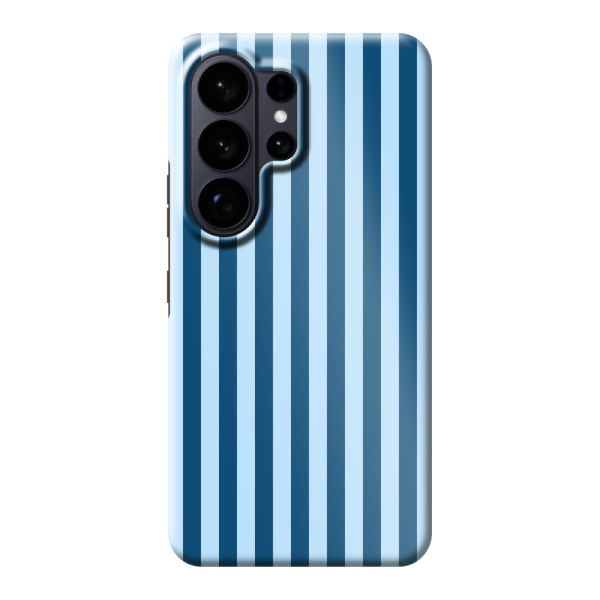 Funda Samsung Galaxy S26 Ultra extra resistente con rayas azules