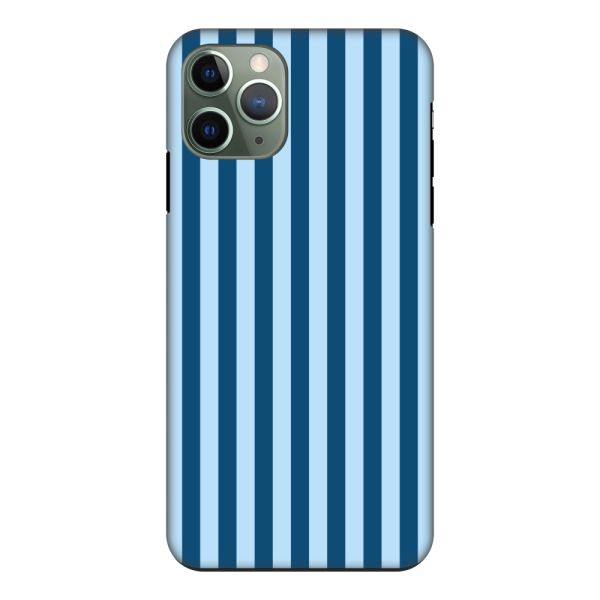 Besonders robuste iPhone 11 Pro Hülle mit blauen Streifen