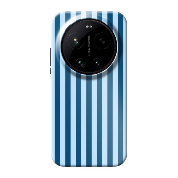 Funda Xiaomi 17 Ultra extra resistente con rayas azules