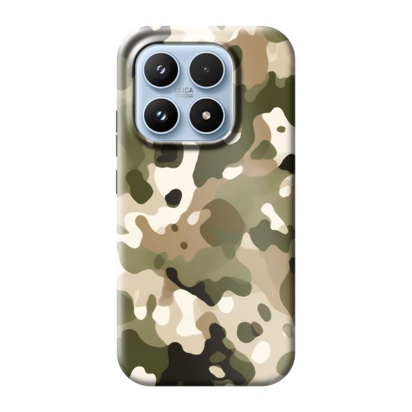 Extra sterk Xiaomi 17 hoesje met Camouflage Print - Legerprint