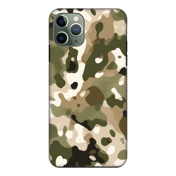 Funda iPhone 11 Pro extra resistente con estampado de camuflaje - Estampado militar