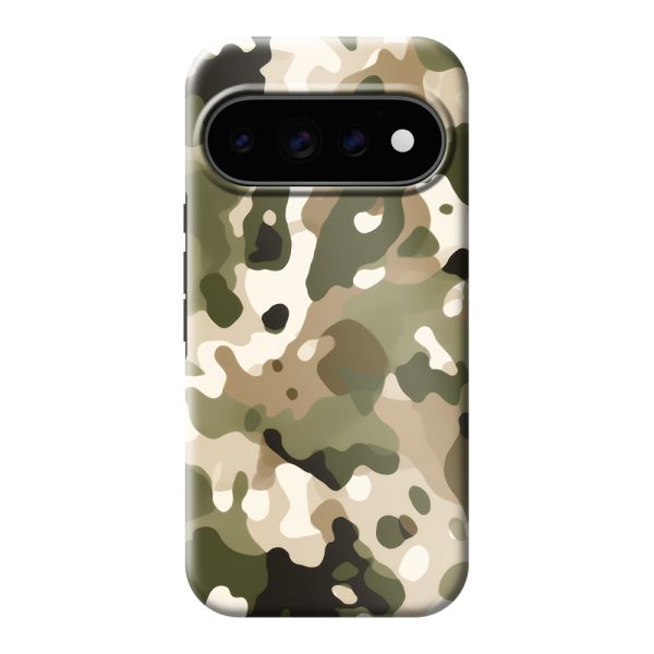 Extra sterk Google Pixel 11 Pro hoesje met Camouflage Print - Legerprint