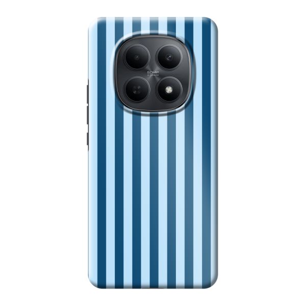 Extra sterk Xiaomi Redmi Note 15 5G hoesje met blauwe strepen