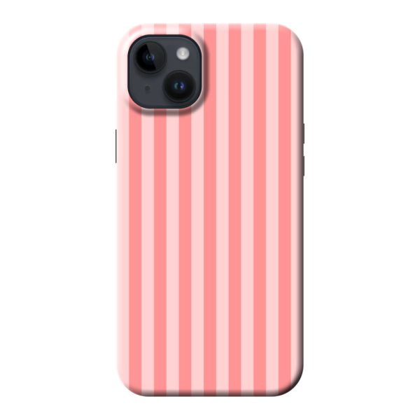 Coque iPhone 14 Plus ultra-résistante à rayures corail et rose
