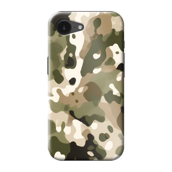 Coque iPhone 17e ultra-résistante avec imprimé camouflage - Motif militaire
