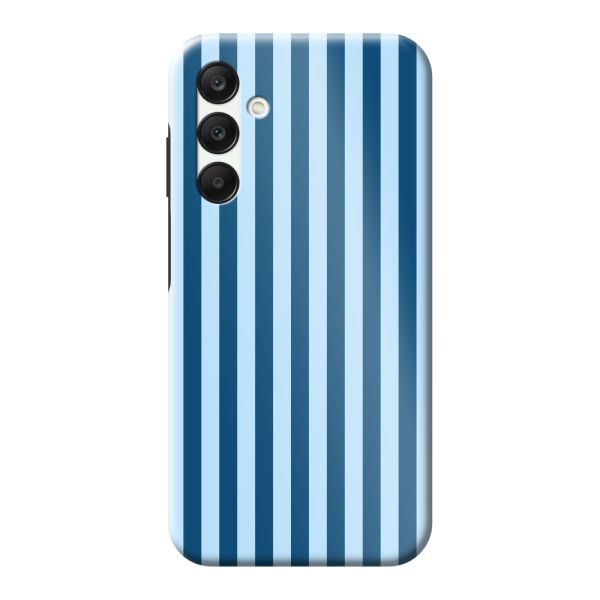 Extra sterk Samsung Galaxy A25 hoesje met blauwe strepen