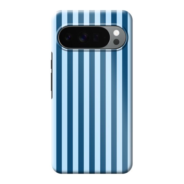 Besonders robuste Google Pixel 10 Pro XL Hülle mit blauen Streifen