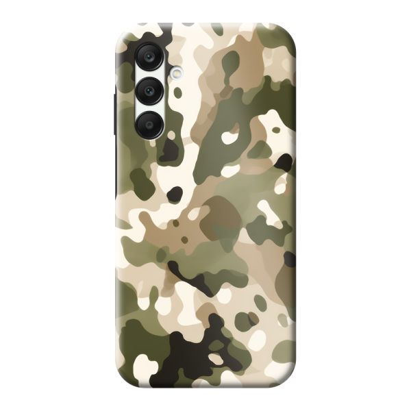 Extra sterk Samsung Galaxy A25 hoesje met Camouflage Print - Legerprint