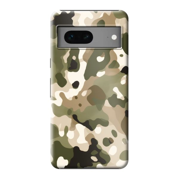 Coque Google Pixel 7 ultra-résistante avec imprimé camouflage - Motif militaire