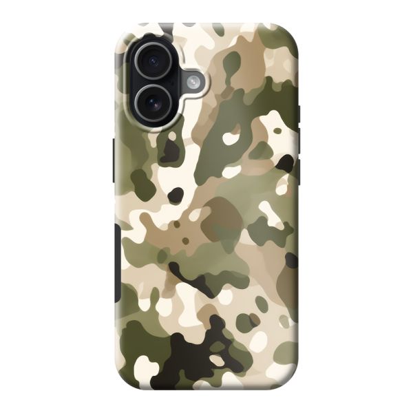 Besonders robuste iPhone 17 Hülle mit Camouflage-Print - Tarnmuster