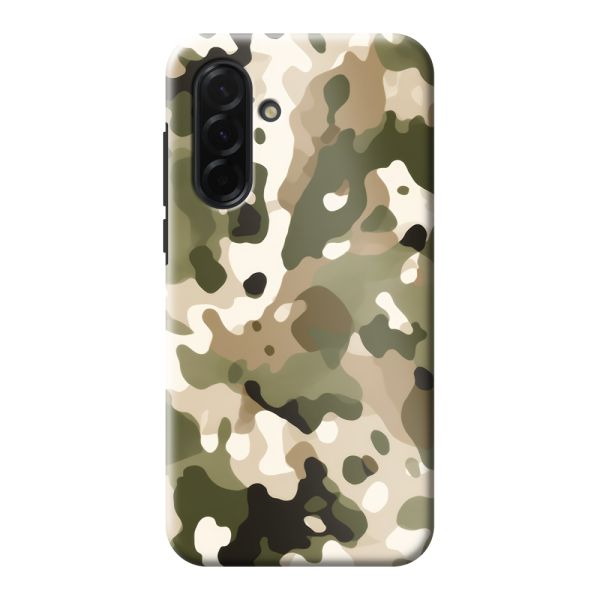 Coque Samsung Galaxy A56 ultra-résistante avec imprimé camouflage - Motif militaire
