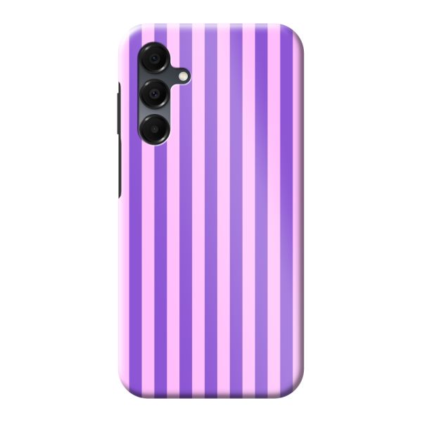 Coque Samsung Galaxy A16 ultra-résistante à rayures pastel violet-rose