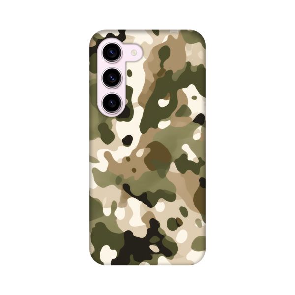 Coque Samsung Galaxy S23 ultra-résistante avec imprimé camouflage - Motif militaire