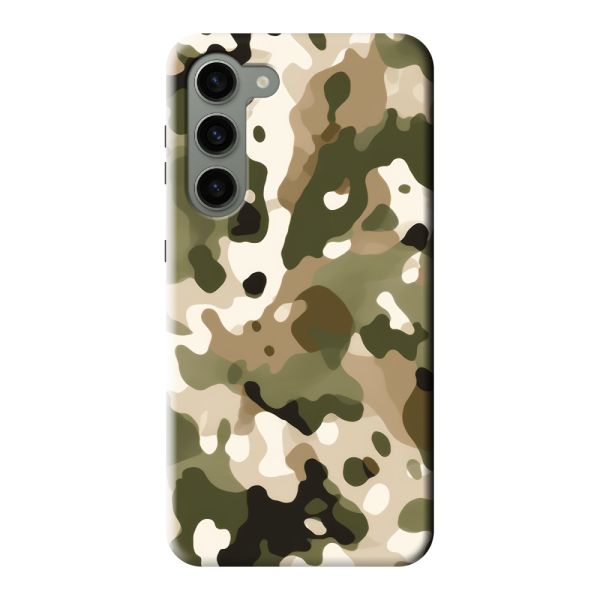 Extra sterk Samsung Galaxy S23 Plus hoesje met Camouflage Print - Legerprint