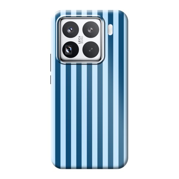 Coque Xiaomi 15 Pro ultra-résistante à rayures bleues