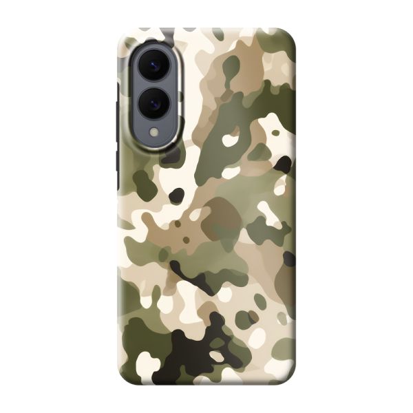 Extra sterk Samsung Galaxy S25 Edge hoesje met Camouflage Print - Legerprint