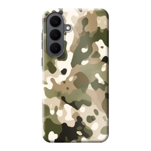 Coque Samsung Galaxy S26 Plus ultra-résistante avec imprimé camouflage - Motif militaire