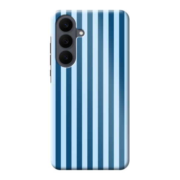 Extra sterk Samsung Galaxy S26 FE hoesje met blauwe strepen