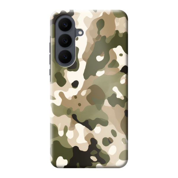 Extra sterk Samsung Galaxy S26 FE hoesje met Camouflage Print - Legerprint
