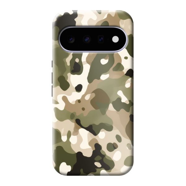 Coque Google Pixel 11 ultra-résistante avec imprimé camouflage - Motif militaire