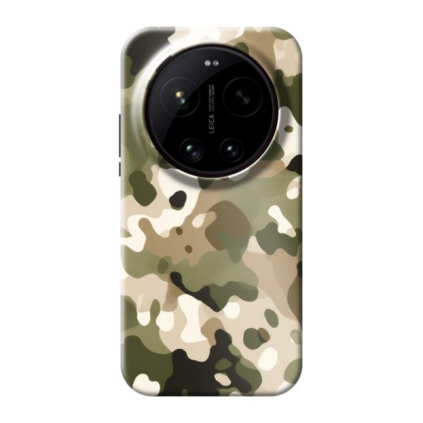 Coque Xiaomi 17 Ultra ultra-résistante avec imprimé camouflage - Motif militaire