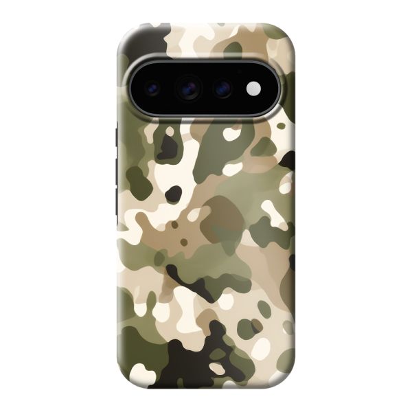 Coque Google Pixel 11 Pro ultra-résistante avec imprimé camouflage - Motif militaire