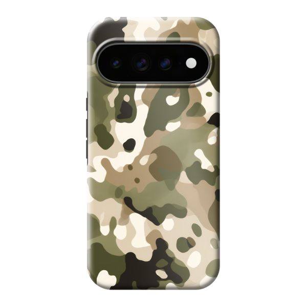 Coque Google Pixel 11 Pro XL ultra-résistante avec imprimé camouflage - Motif militaire