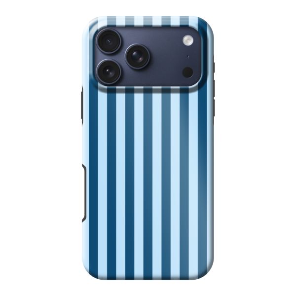 Besonders robuste iPhone 18 Pro Max Hülle mit blauen Streifen