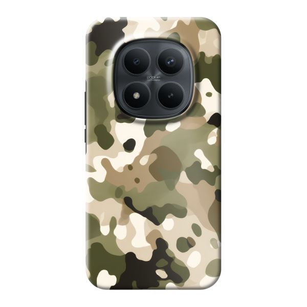 Coque Xiaomi Redmi Note 15 Pro+ 5G ultra-résistante avec imprimé camouflage - Motif militaire