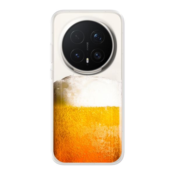 Coque Honor Magic8 Pro flexible transparente avec Bière Fraîchement Tirée - Imprimé bière